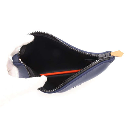HERMES Neovan Navy Nylon Polyurethane Size PM