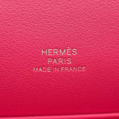 HERMES PochetteKelly Rose Xream Swift Leather