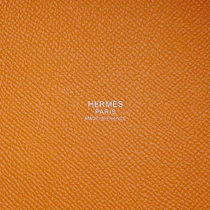 HERMES Picotin Lock Tresage Apricot/Rose Azalee/Gold Epsom Size MM