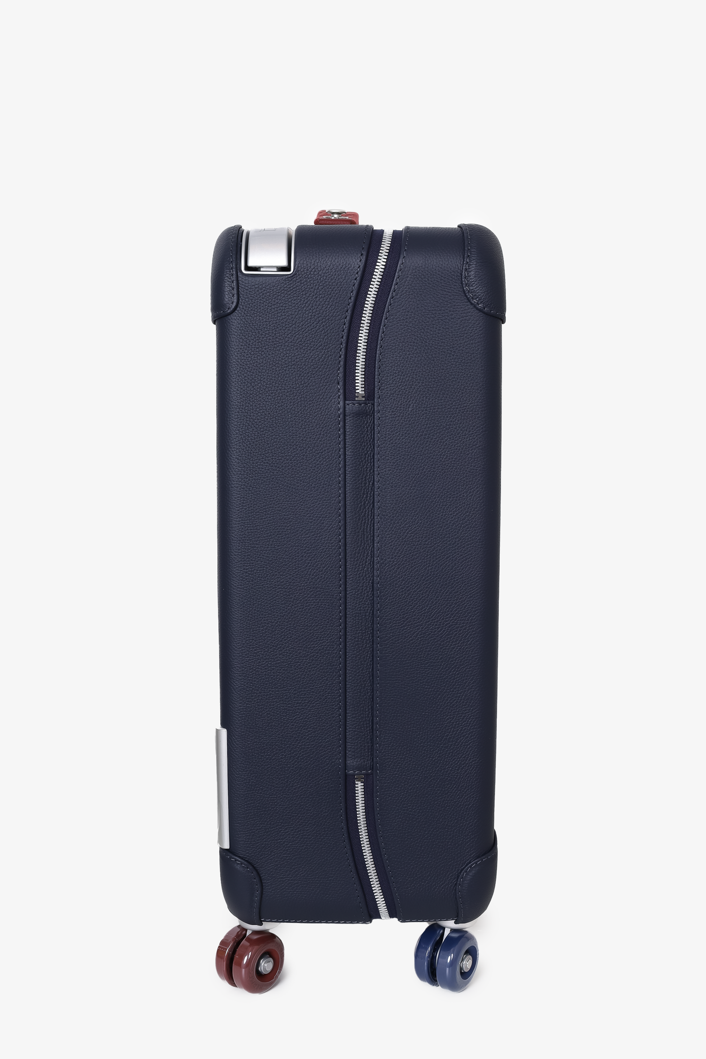 Hermes Indigo Taurillon Regate Leather and Canvas RMS Rolling Mobility Suitcase