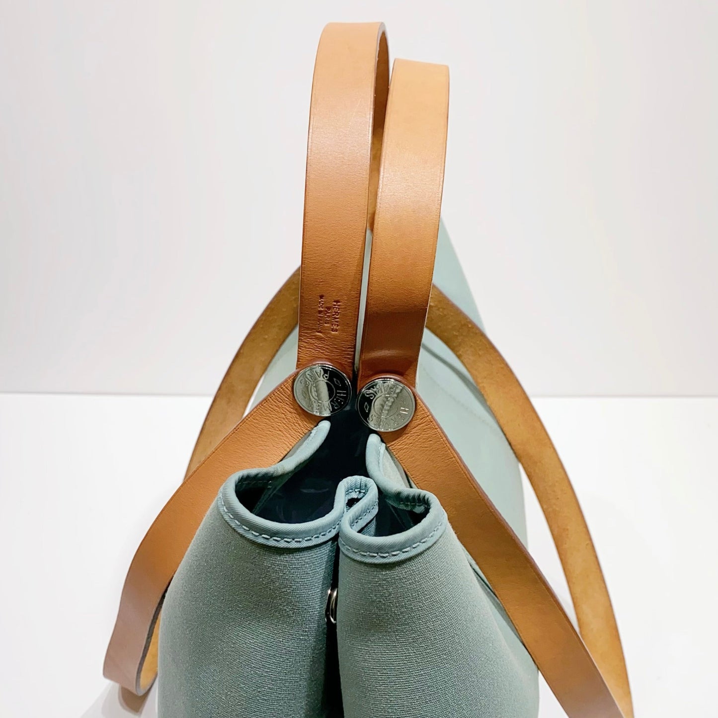 No.4091-Hermes Canvas Cabag Elan