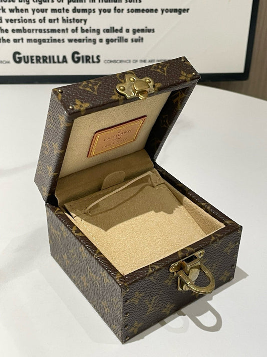 Louis Vuitton Monogram Brown Jewelry Box 2004